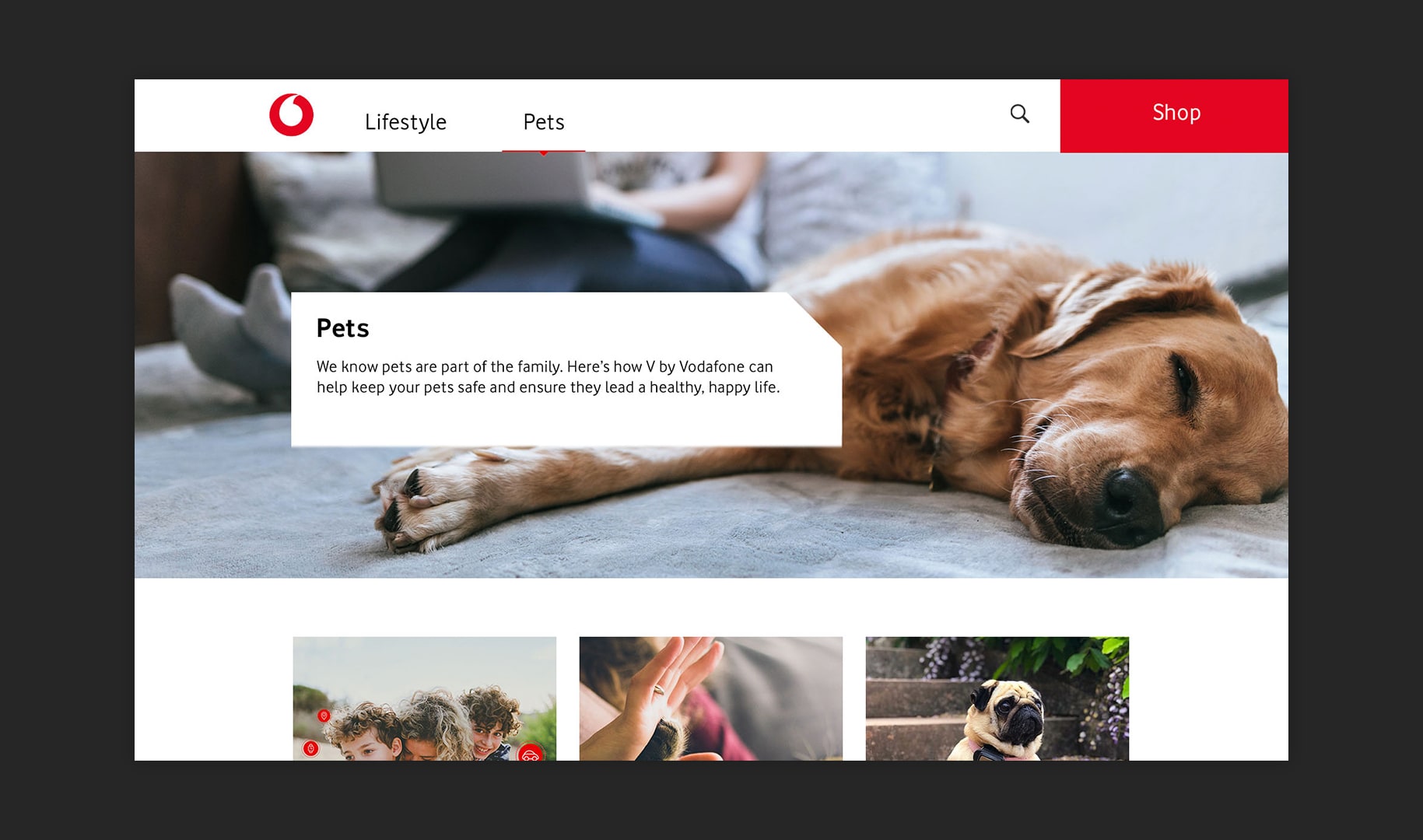 Vodafone – V By Vodafone Blog — Design